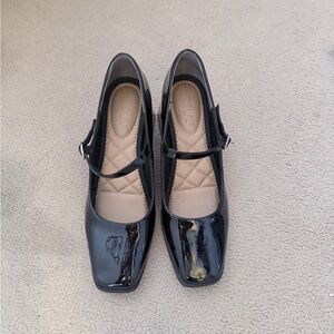 Rachel Zoe Leather Mary Jane Shoes